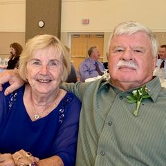 Marlene & Dennis Polishak from Hale!We met at a parents without partners dance 25 years ago