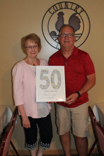 Bruce & Gaye bennett of Tawas City! 50th Anniversary 