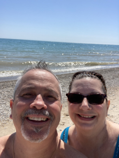 Janice & Jeffrey Giordano of Mikado!  Our happy place!