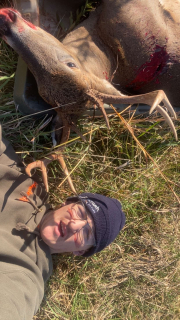 Landon Jimkoski of Filion Bagged an 8 point in Huron County!