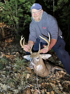 B J Bell from Tawas City Bagged an 8 point!