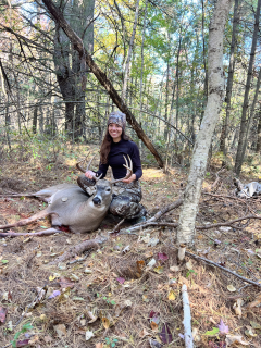 Lexi Hart from Whittemore bagged a 9 point in Prescott!
