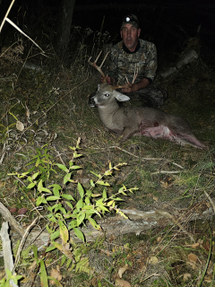 Ryan Sheldon from Hale Bagged his 8 point in Iosco County!