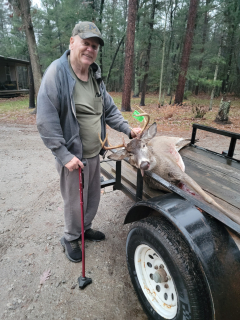 Rick Ashmore of Tawas Bagged his 8 point in Iosco County!