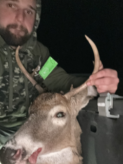 Joel Hummerickhouse from East Tawas bagged a 5 point in East Tawas!