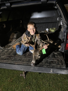 MasonReilly (not in picture)!!! Bagged an 8 Point in Hale
