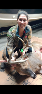 Angie Bender from Omer Bagged a 13 Point In twining....Wow!