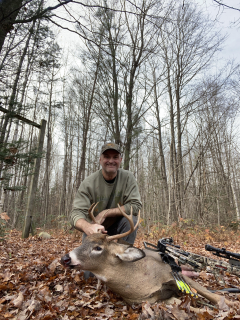 Russ Garland from Macomb Bagged his 6 point in presque Isle!