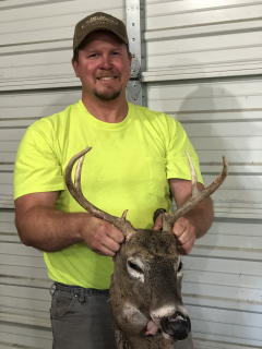 Ryan Polega from Ruth Bagged his 6 Point in Port Austin!