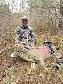 Andrew Blust From East Tawas Bagged an 8 Point in Alabaster Twp!
