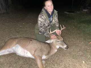 Daryl Hart from Hale Bagged an 8 point in Ogemaw County!