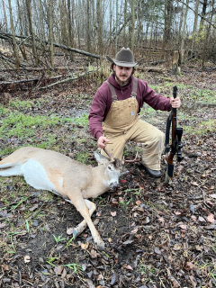 Ryan Heal from Tawas City Bagged his 8 point in Tawas!