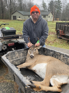 Steve Bellows of Tawas City bagged his 5 point in Tawas Twp.