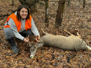 Kayla Richmond from East Tawas Bagged her 7 point in Iosco County!