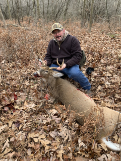 John Chesny from Bay City Bagged his 7 point in Rhodes!