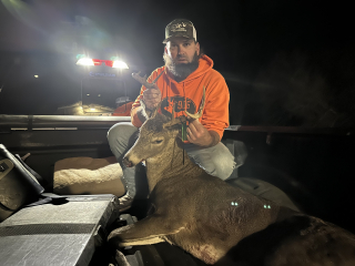 Jason Kenny from Shepherd Bagged a 9 point in Iosco County!