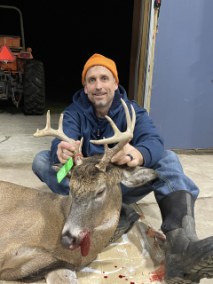 Carl Bragg from West branch Bagged his 9 point in Ogemaw County!