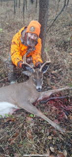 Dennis Hartman from Tawas City bagged his 8 point in Unionville!