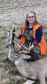 D'Anne Youngsc from East Tawas Bagged a nice 8 point in Iosco County!  He had a nice wide rack, biggest rack for me to date! 