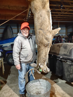 Thomas Alden from AuGres Bagged a six point in Arenac County!  Came out of the woods to look at the ladies Saturday evening. 