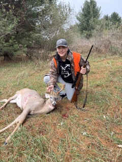 Jeffrey Roulo from East Tawas Bagged an 8 point in Wilber Twp.