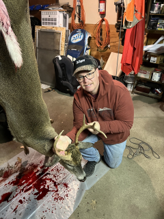 Jim Brink from sand Lake Bagged his 7 point in Sand Lake!