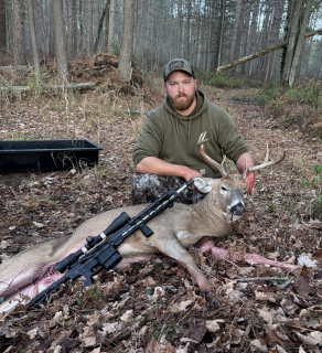 Alex Phelps from Prescott Bagged his 8 point in Alabaster!  