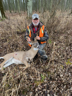 Greg Findley, Sr. from Augres harvest his 7 point in Iosco County!