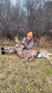 Ed Beckley from East Tawas Bagged his 9 point in Menominee County!