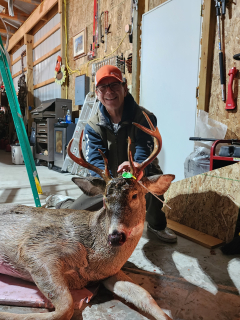 Bryan LaPine from Lincoln bagged a 7 point in Alcona County!