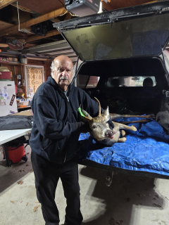 Randy Moore from National city baged a Spike in Plainfield Twp.