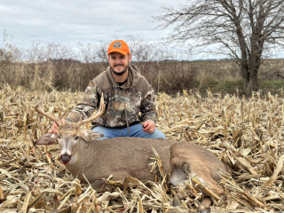 Dale Cook from Haslett Bagged a 8 point in Harbor Beach!