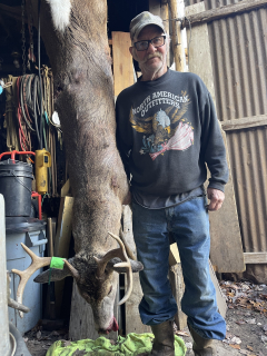 Roy Rifenbark from Barton City bagged an 8 point in Alcona County!