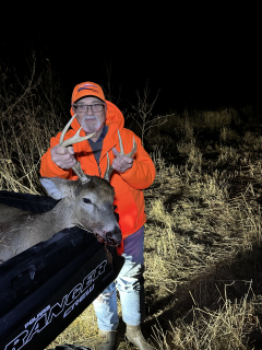 Dennis Frank from East Tawas Bagged his 8 point in Alabaster!