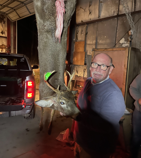 Michael Berent from Tawas City bagged a 6 point in East Tawas!
