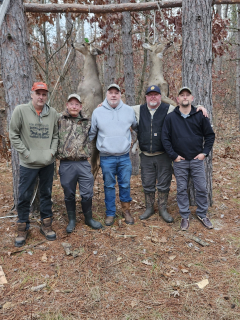 Kevin Yorton from Alger Bagged his 6 point in Lewiston!