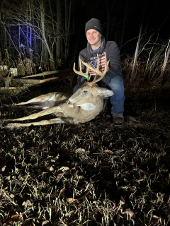 Thomas Stein from Harbor Beach bagged his 10 point in Ruth!