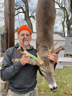 Tony Schalm from East Tawas Bagged his 9 point in Tawas City!