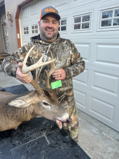 Jerry Heming From National City Bagged his 7 poiont in Tawas City!
