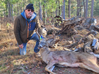 Scott Kramer from Bay City Bagged his 8 point in Iosco County!
