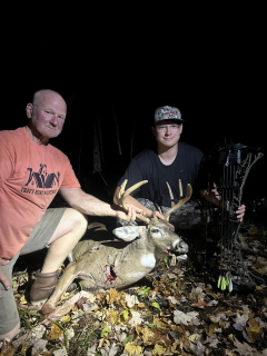 Gage Kangas of Lupton bagged an 8 point in Hale!