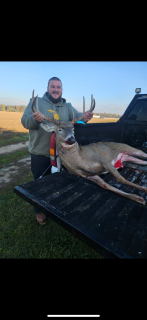 Cameron White from Turner bagged his 8 point in Iosco County!  