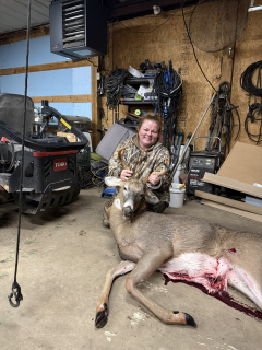 Natasha Binder from Owendale bagged an 8 point in Harbor Beach!
