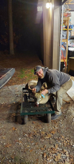 B.J. Bell from Tawas City bagged an 8 point in Tawas City!