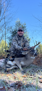 Tom Kramer from Bay City Bagged a 10 point in Alabaster!