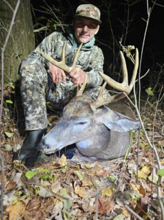 Grayson LaPan from Standish bagged an 8 point in Arenac County