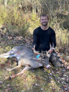 Brandon Groff from Tawas City bagged a nice 9 point in Iosco County!