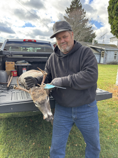 Dan Kubisiak from East Tawas bagged his 8 point in Wilber!