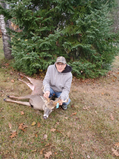 Tim Histed from Lupton bagged his 7 point in Lupton!