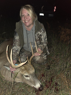 Amy Short from Tawas City bagged an 8 point in Iosco County!
